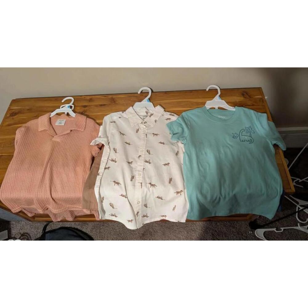 3 little boys 5t 2 piece outfits